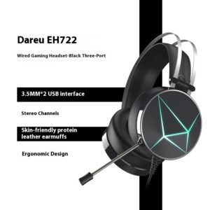 Gaming Electronic Sports Noise Cancelling Wired Headphones - Image 9