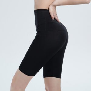 Women's High-waisted Full-coated Sweat-wicking Sports Pants With Buttock Lifting