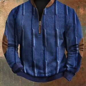 Mens 3D Digital Print Fashion Zip Up Hoodie For Spring And Autumn - Image 8