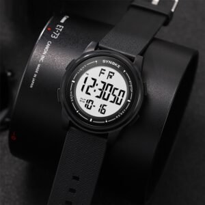 Men's Sports Electronic Watch Lightweight Design Large Screen Luminous Student Watch - Image 3