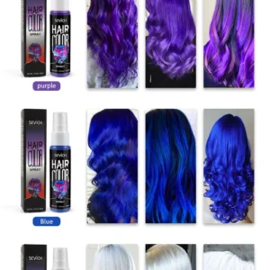 Temporary Hair Color Spray One-Time Hair Dyeing Instant Hair Salon Multi Color Hair Dye Makeup Chalk Washable DIY Party Styling - Image 29