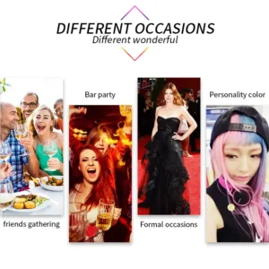 Temporary Hair Color Spray One-Time Hair Dyeing Instant Hair Salon Multi Color Hair Dye Makeup Chalk Washable DIY Party Styling - Image 28