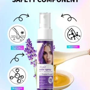 Temporary Hair Color Spray One-Time Hair Dyeing Instant Hair Salon Multi Color Hair Dye Makeup Chalk Washable DIY Party Styling - Image 36