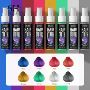 Temporary Hair Color Spray One-Time Hair Dyeing Instant Hair Salon Multi Color Hair Dye Makeup Chalk Washable DIY Party Styling - Image 5