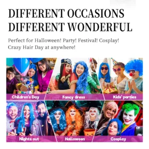 Temporary Hair Color Spray One-Time Hair Dyeing Instant Hair Salon Multi Color Hair Dye Makeup Chalk Washable DIY Party Styling - Image 19