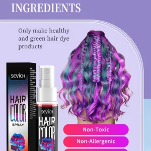 Temporary Hair Color Spray One-Time Hair Dyeing Instant Hair Salon Multi Color Hair Dye Makeup Chalk Washable DIY Party Styling - Image 21