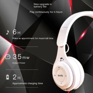 Wireless Headset Foldable Extra Bass Headphones - Image 3