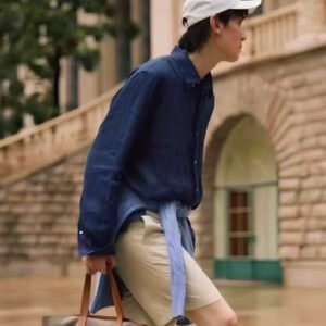 Casual Spring Summer Autumn Shirt - Image 5