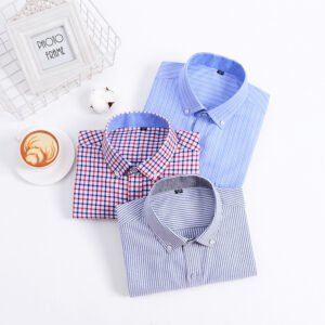 Men's Purified Cotton Long Sleeve Shirt Anti-wrinkle Heartless Slim Fit - Image 8
