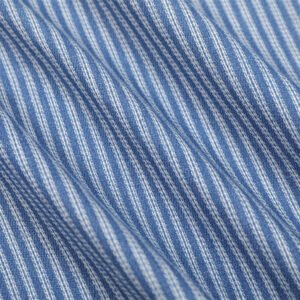 Men’s Loose-Fit Striped Casual Shirt - Image 9