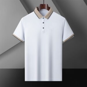 High-quality Men's Polo Shirt Antibacterial And Minimalist Casual Style - Image 10