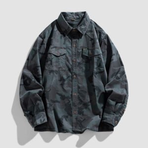 Men's Casual Loose Long-sleeved Shirt - Image 8