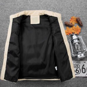 Men's Casual Down Cotton Vest - Image 5