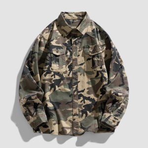 Men's Casual Loose Long-sleeved Shirt - Image 3