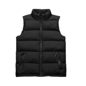 Men's Casual Down Cotton Vest - Image 3