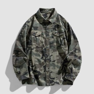 Men's Casual Loose Long-sleeved Shirt - Image 4
