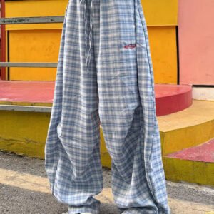 Niche Loose Draping Wide-leg Mopping Trousers