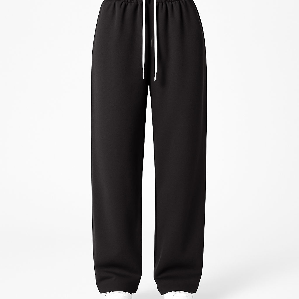 High Waist Corduroy Wide Leg Pants