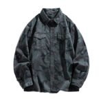 Men’s Casual Loose Long-sleeved Shirt