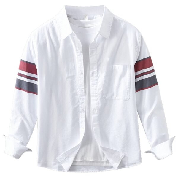 Mens Stylish Casual Versatile And Relaxed-fit Artistic Top