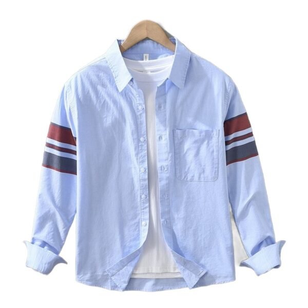Mens Stylish Casual Versatile And Relaxed-fit Artistic Top