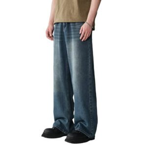 Mens Straight-Leg Relaxed-Fit Jean