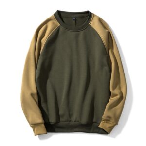 Men's Colour Block Pullover Hoodie - Image 7
