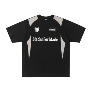 Men's Retro Contrast Stitching Graphic T-Shirt