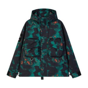 Men’s Lightweight Waterproof Windbreaker Jacket with Hood - Image 3