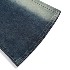 Men's Side-Faded Flared Jeans - Image 5