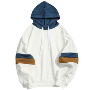 Loose fit Varsity-Style Hooded Sweatshirt - Image 5