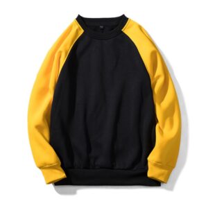 Men's Colour Block Pullover Hoodie - Image 9