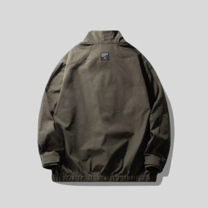 Men's Loose Fit Bomber Jacket - Image 5