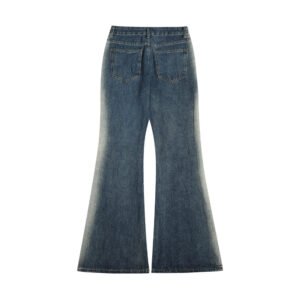 Men's Side-Faded Flared Jeans - Image 4