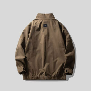 Men's Loose Fit Bomber Jacket - Image 3