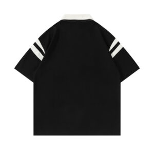 Men’s Cotton Letter Print T-Shirt - Image 3