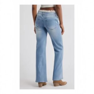 Women's High-Stretch Wide-Leg Flared Jeans - Image 3