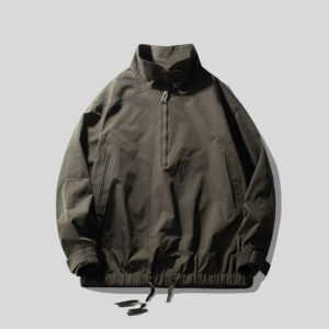 Men's Loose Fit Bomber Jacket - Image 4