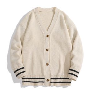 Men’s Relaxed Knit Streetwear Cardigan - Image 4