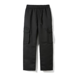 Men's Relaxed Wide-Leg Drawstring Pants