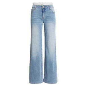 Women's High-Stretch Wide-Leg Flared Jeans