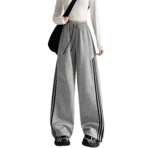 Women’s High-Waisted Loose-Fit Casual Pants - Image 3