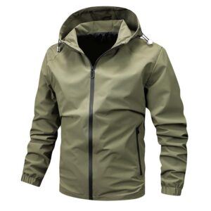 Men's Lightweight Loose Fit Hooded Jacket
